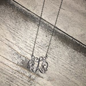 “L” necklace